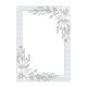 Papersilver Orchard A5 Letter Stationary Paper - Pack of 24 - with complimentary Kraft Envelopes