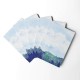 Conifers A4 Letter Stationary Paper - Pack of 15 - with complimentary Kraft Envelopes