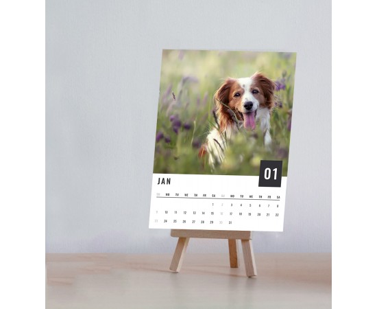 Dog Lover Desktop Calendar 2022