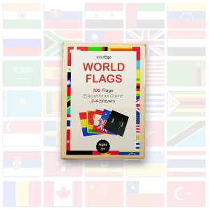Fun with Flags - 100 Flash Cards - Educational Game