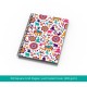 Jewels of India - 100-page Square Grid Notebook