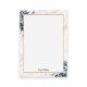 Regal Marble A4 Letter Stationary Paper - Pack of 15 - with complimentary Kraft Envelopes